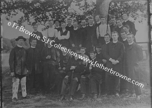 COPY NEGS MY ORDINATION GROUP CLONGOWES CRICKET GROUP 1904